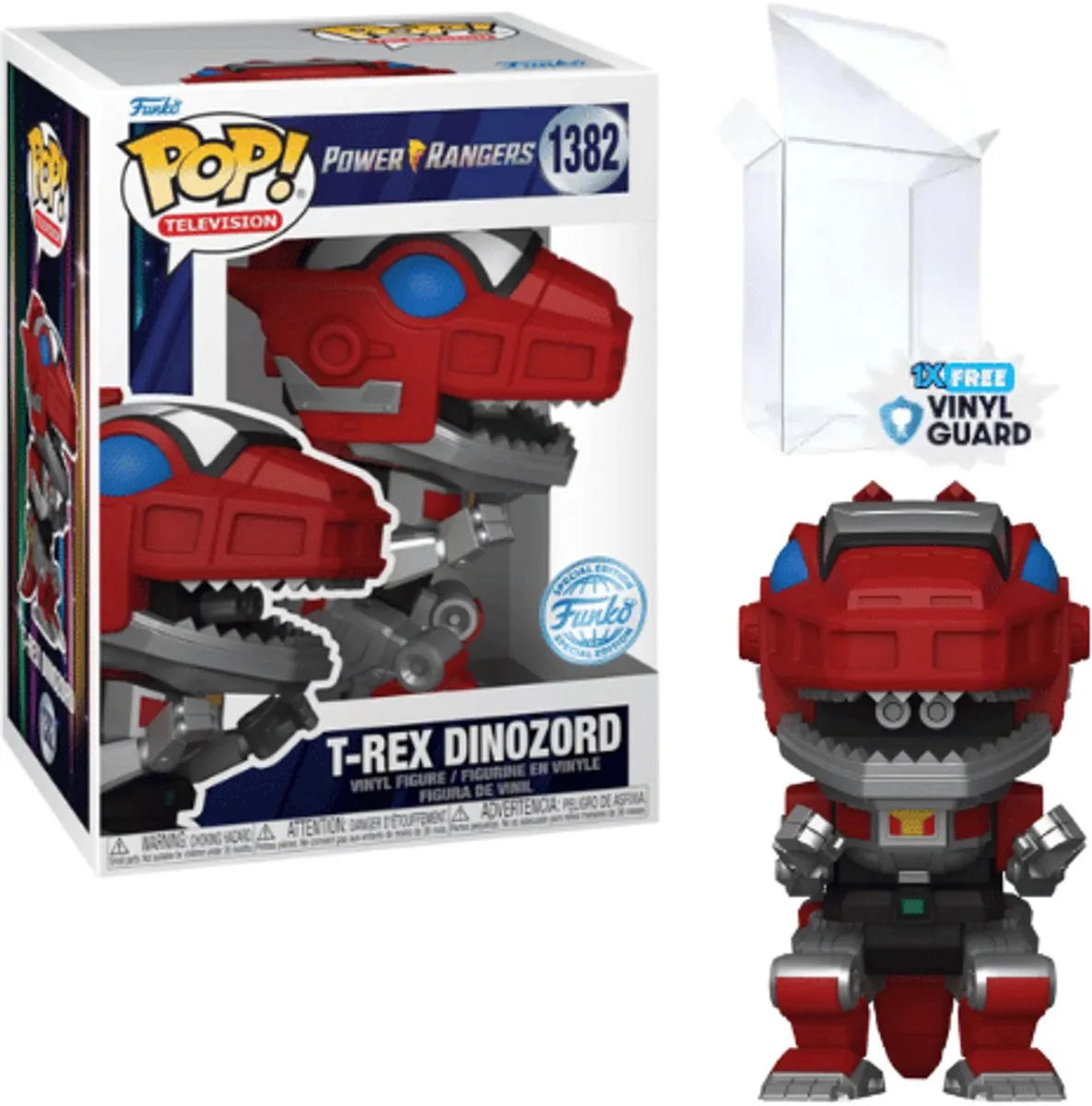 Funko POP! Power Rangers T-Rex Dinozord #1382 Exclusief