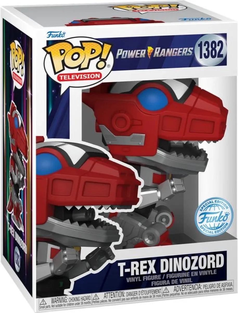 Funko POP! Power Rangers T-Rex Dinozord #1382 Exclusief