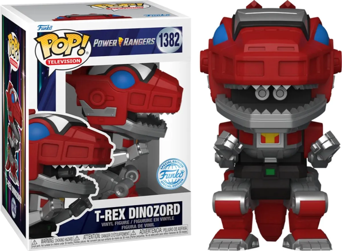 Funko POP! Power Rangers T-Rex Dinozord #1382 Exclusief