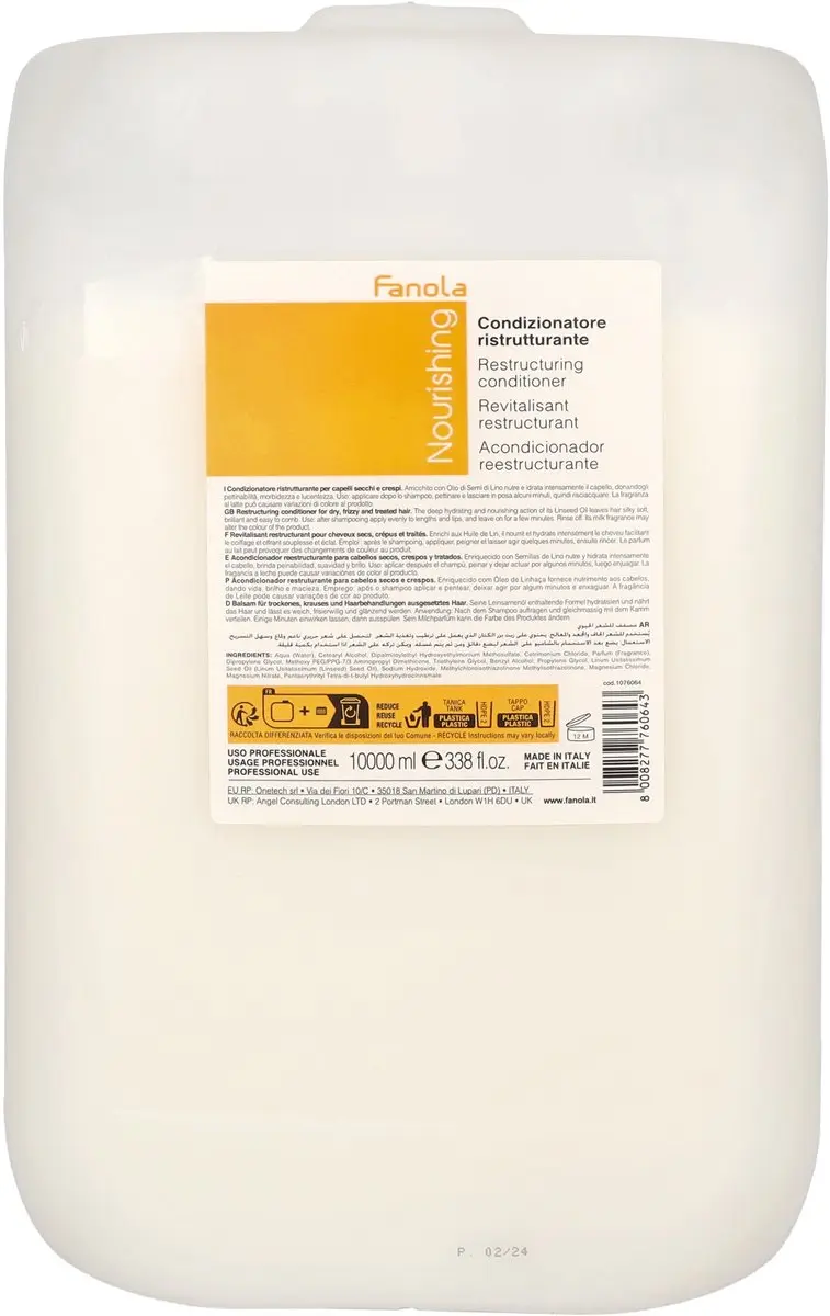Fanola Nourishing Conditioner 10L