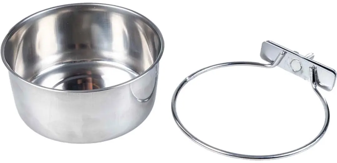 Duvoplus Eetkom Vogel Inox + 1 Vijs - M 590ml - afbeelding 4 van 6