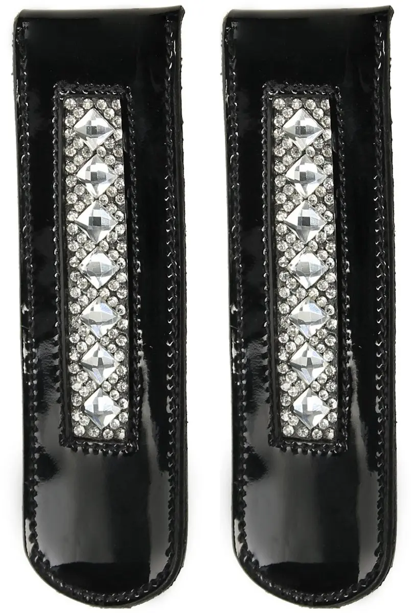 Qhp Laarzenclip Qhp Shakira Zwart-zilver