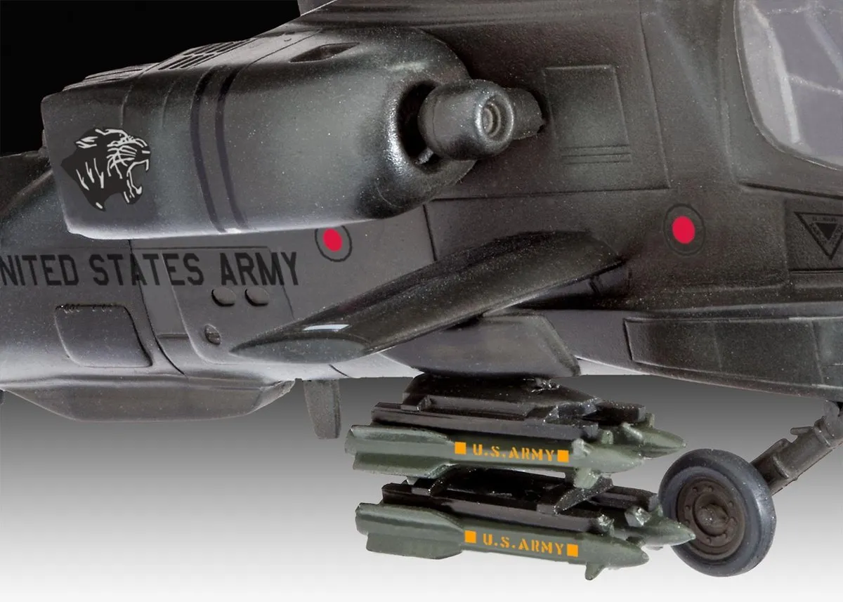 Revell 64985 AH-64A Apache Modelbouwpakket 1:10 - 56 Onderdelen - Multi