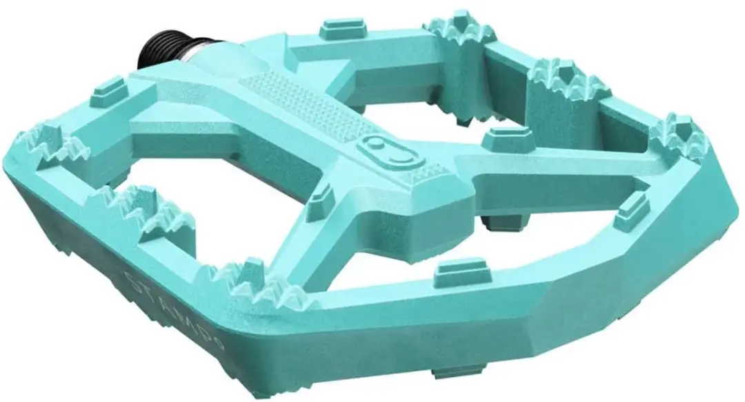 Crankbrothers Stamp 0 Small Pedalen - Turquoise - afbeelding 3 van 6