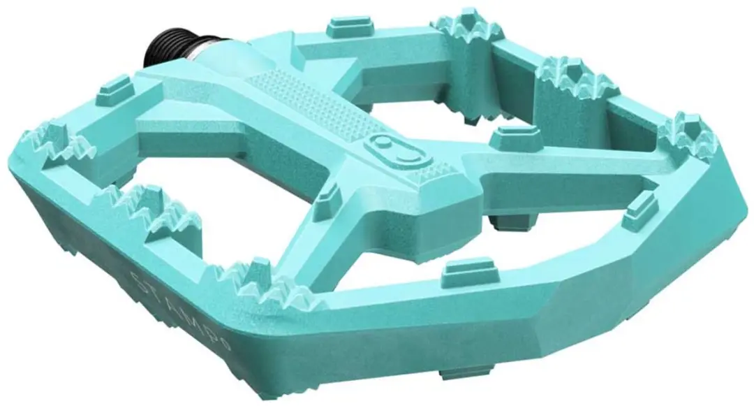 Crankbrothers Stamp 0 Small Pedalen - Turquoise - afbeelding 2 van 6