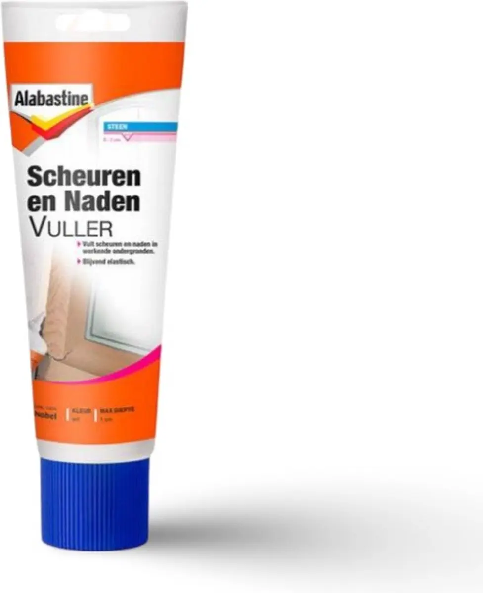 Alabastine Scheuren & Nadenvuller 330g - Vuller Wit