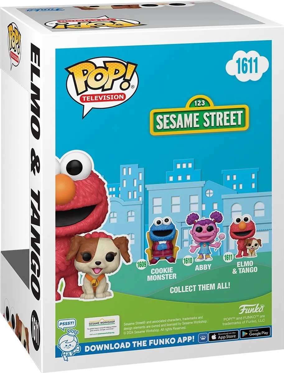 Funko Pop! Sesame Street Elmo & Tango 80143 - Multicolor