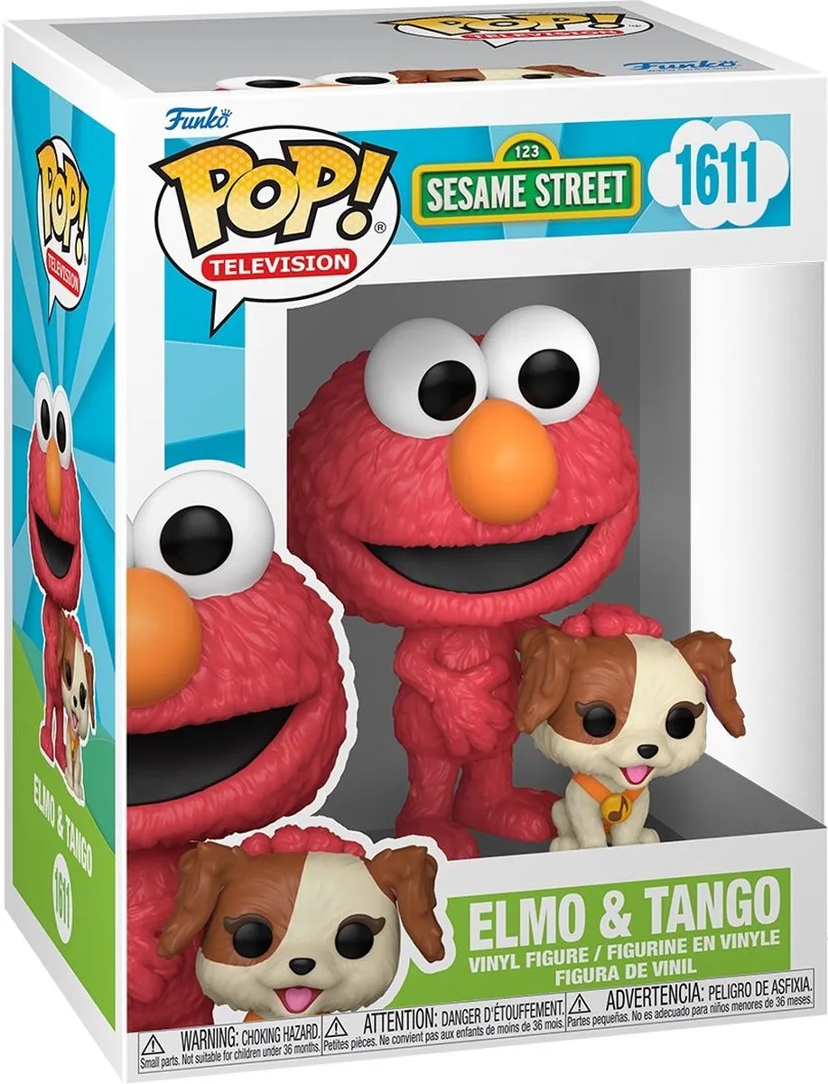 Funko Pop! Sesame Street Elmo & Tango 80143 - Multicolor