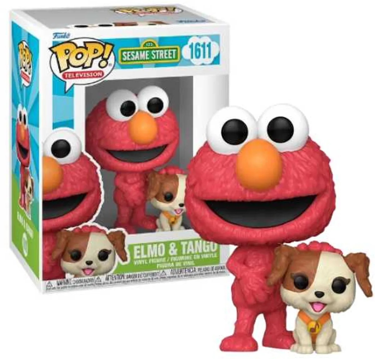Funko Pop! Sesame Street Elmo & Tango 80143 - Multicolor