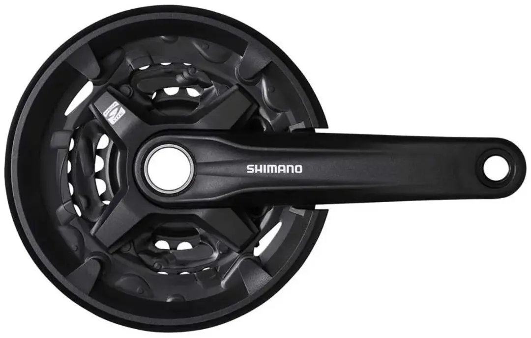 Shimano Altus Crankstel 22-30-40T 175mm - Zwart - afbeelding 6 van 6