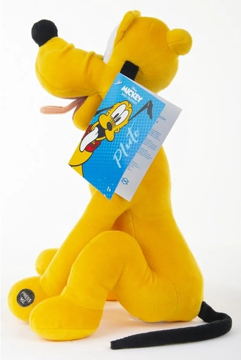 Disney Pluto Knuffel 50cm - Geluid