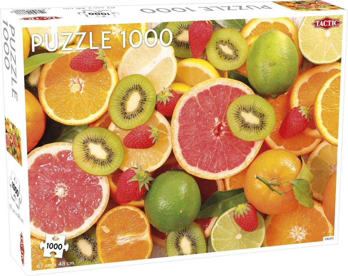 Tactic Puzzel Fruits 1000 Stuks