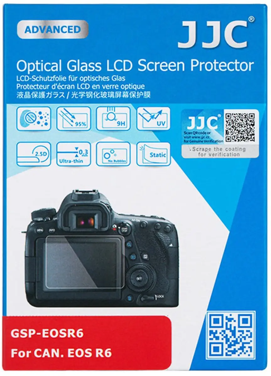 JJC GSP-EOSR6 LCD-Schermbeschermer