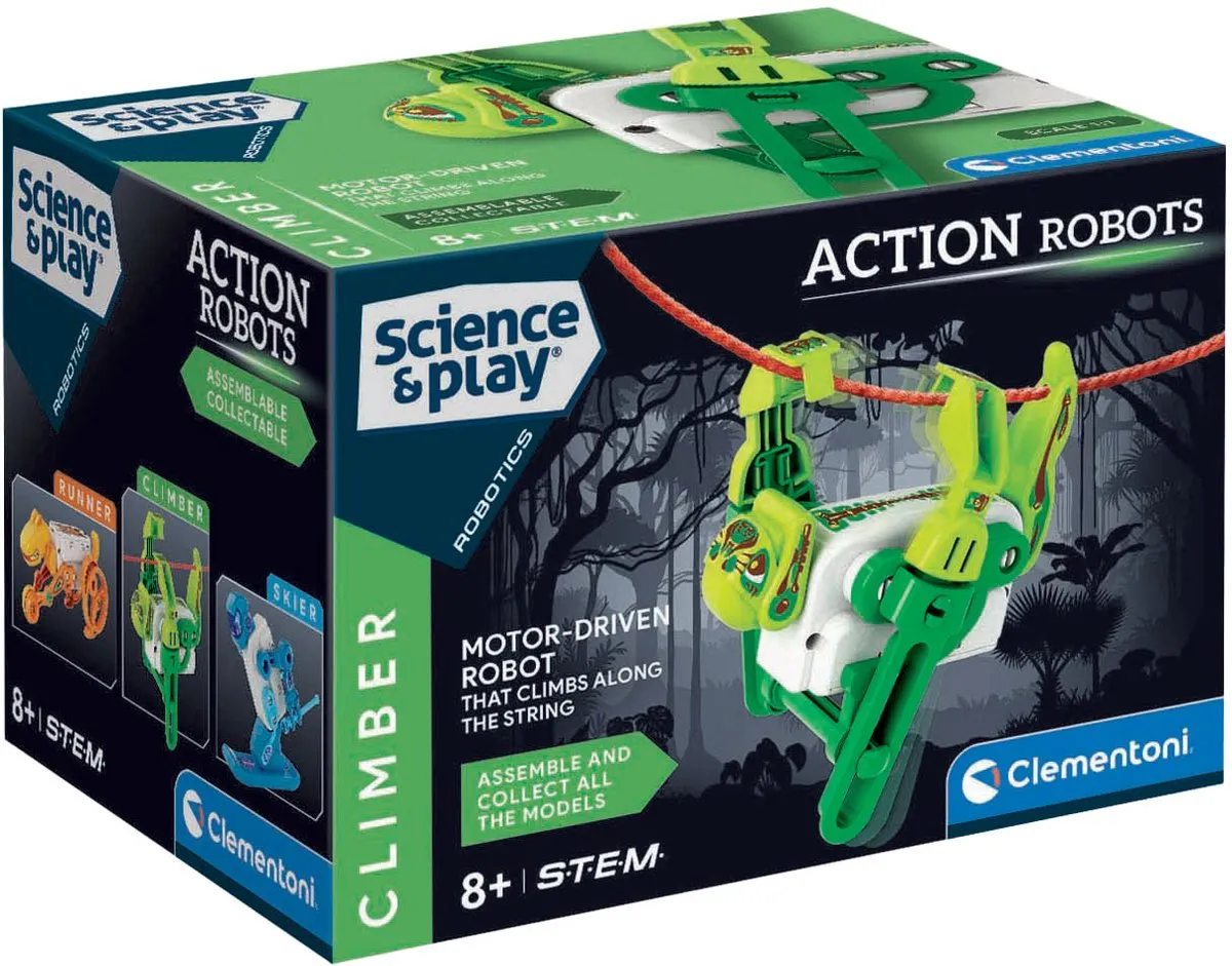 Clementoni Klimrobot Bouwpakket STEM 75138 - 8+