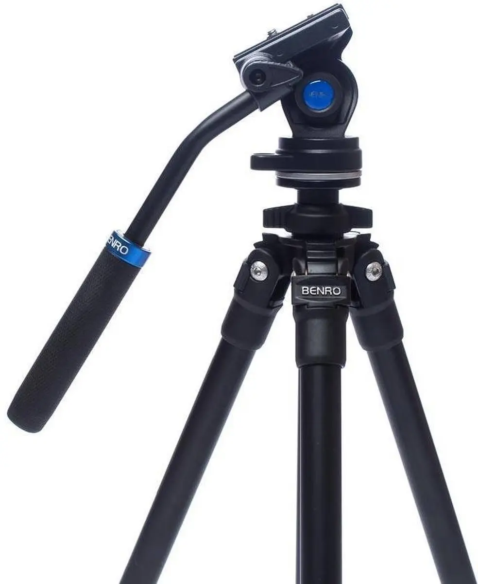 Benro Slim Video TSL08AS2CSH Statiefkit - 4 Secties - Zwart - afbeelding 4 van 6