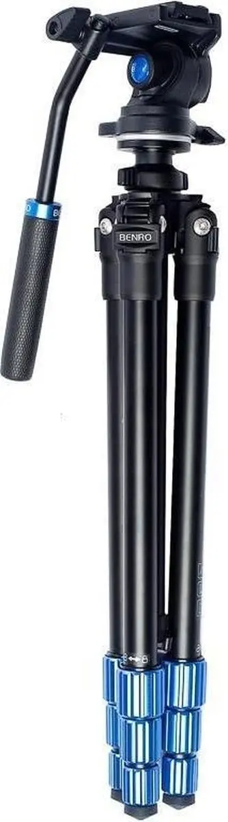 Benro Slim Video TSL08AS2CSH Statiefkit - 4 Secties - Zwart - afbeelding 3 van 6