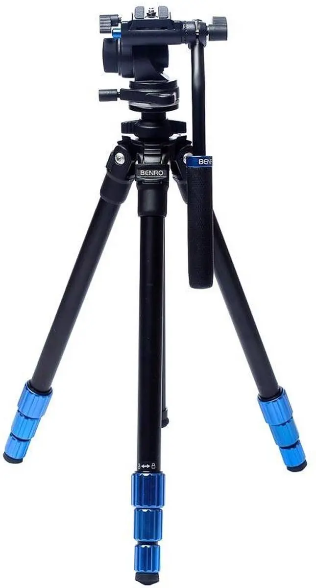Benro Slim Video TSL08AS2CSH Statiefkit - 4 Secties - Zwart - afbeelding 6 van 6