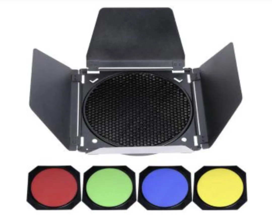 Godox BD-04 Barndoor Kit - 3-delig - Zwart