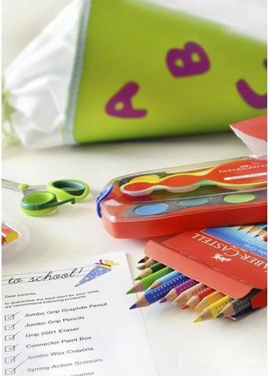Faber-Castell Jumbo Grip Kleurpotloden 12 Stuks