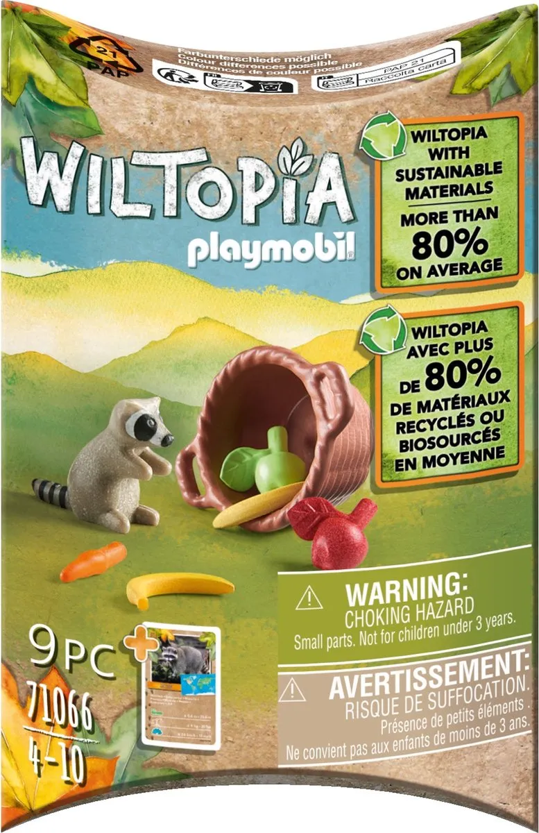 Playmobil Wiltopia Wasbeer 71066