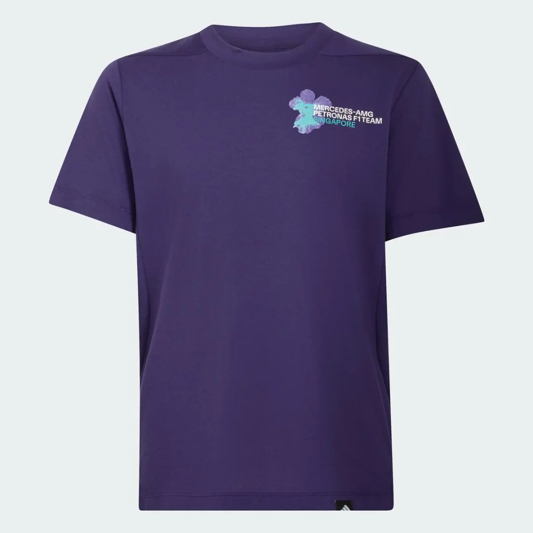 Adidas Performance Mercedes-AMG Petronas F1 Team Vanda Bloom T-shirt HZ9640 - 176 - Paars