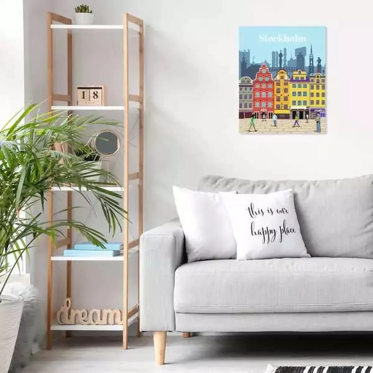 Ravensburger Colourful Stockholm Schilderen op nummer - Meerkleurig