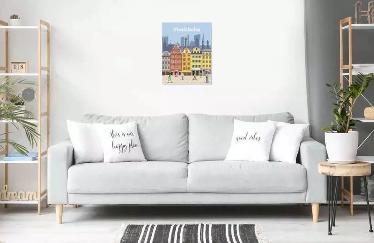 Ravensburger Colourful Stockholm Schilderen op nummer - Meerkleurig