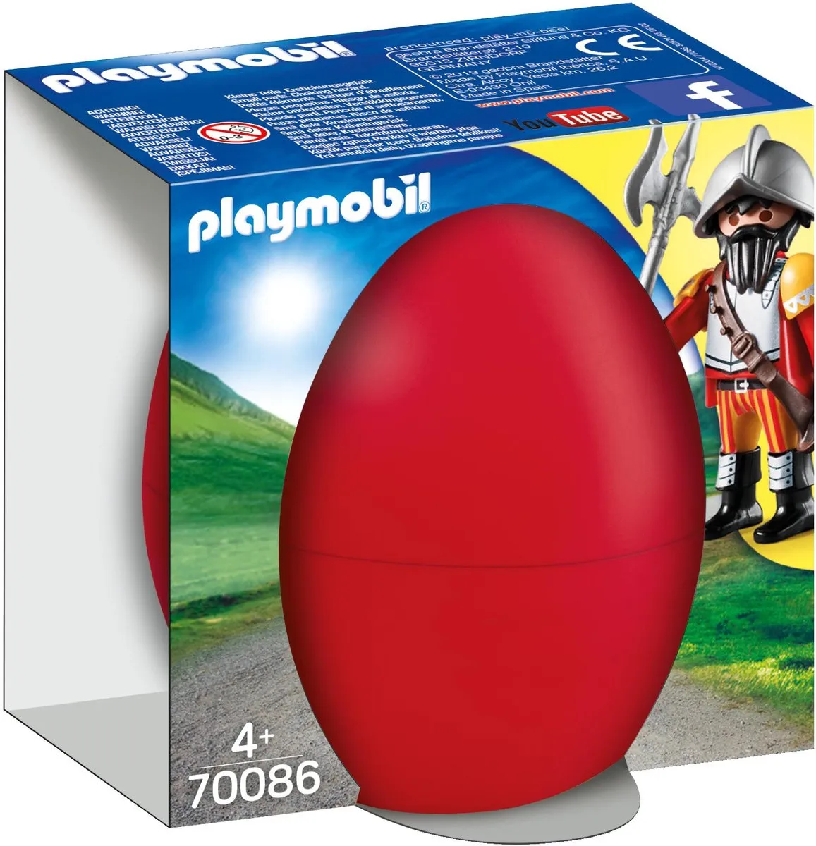 Playmobil Ridder met kanon 70086