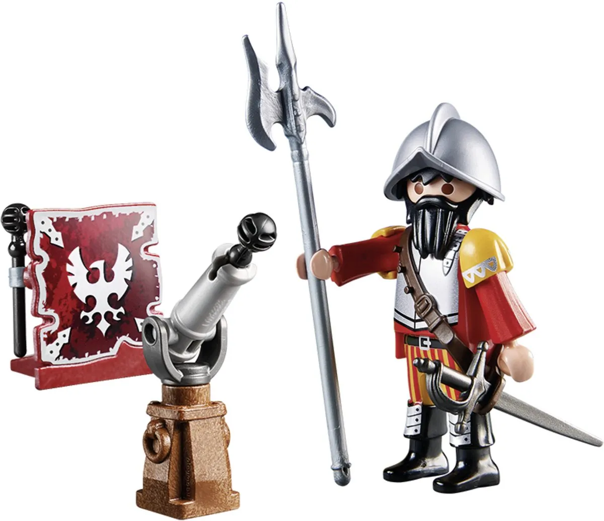 Playmobil Ridder met kanon 70086