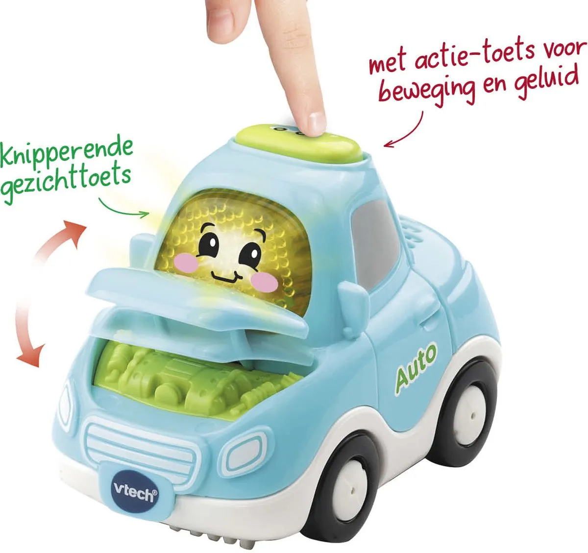 VTech Owen Auto Speelfiguur - Auto Baby Speelgoed