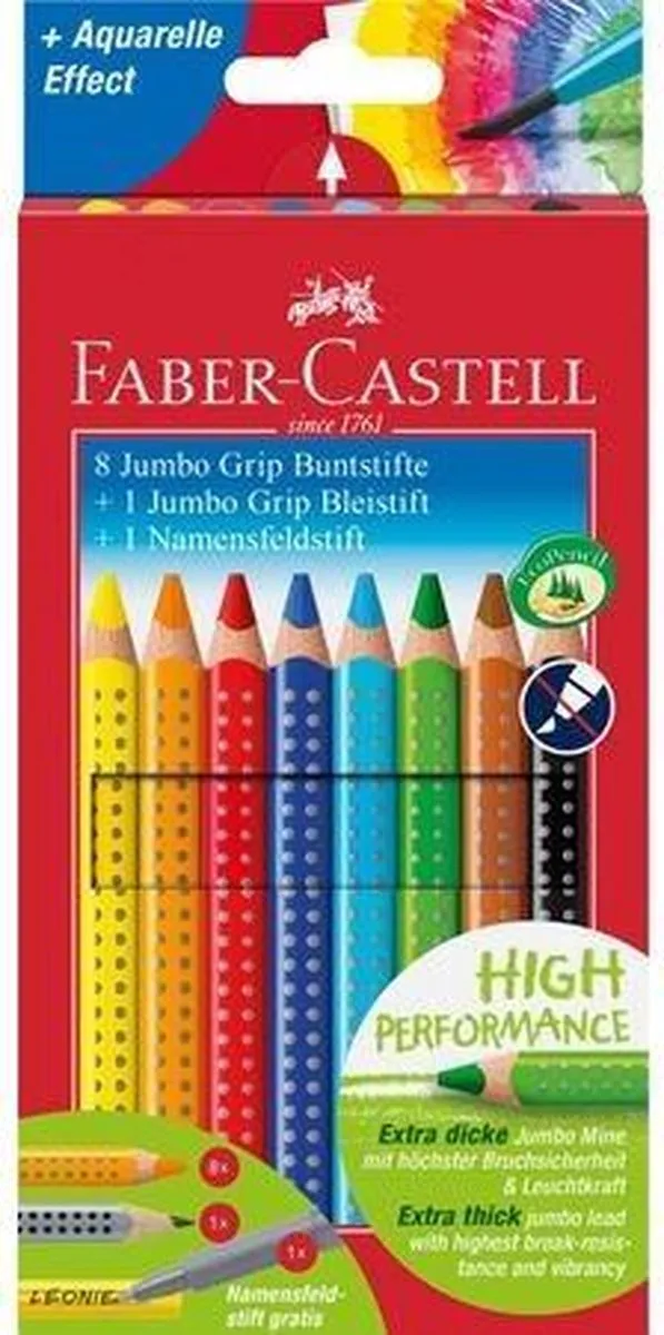 Faber-Castell Jumbo Grip Kleurpotloden