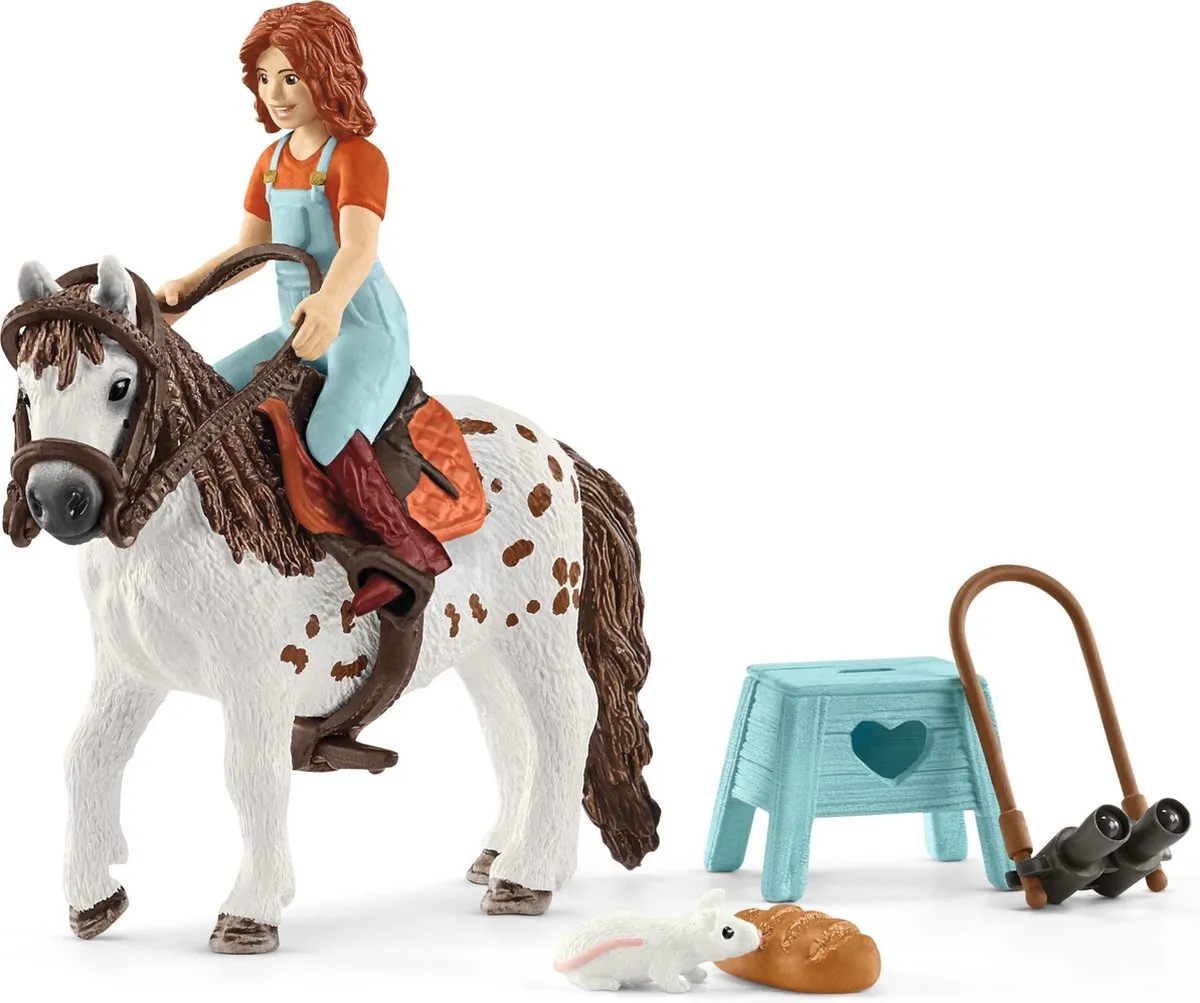 Schleich Horse Club Mia & Spotty Speelfigurenset 9-delig