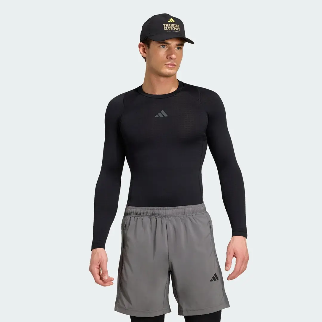 Adidas Performance Techfit Climawarm Longsleeve - KV1642 - Zwart - afbeelding 6 van 6