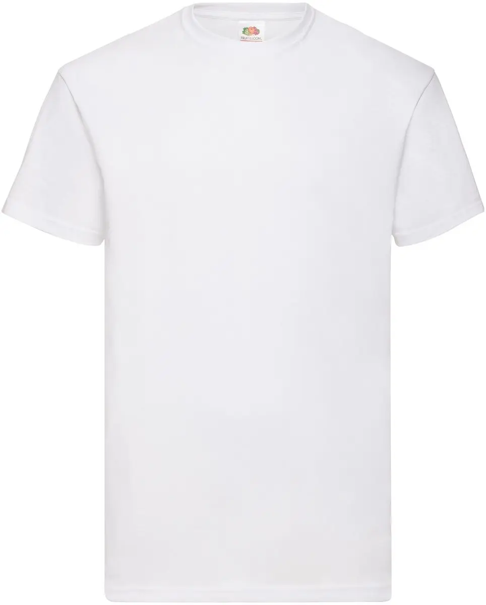 Fruit of the Loom T-shirt Valueweight Blanco