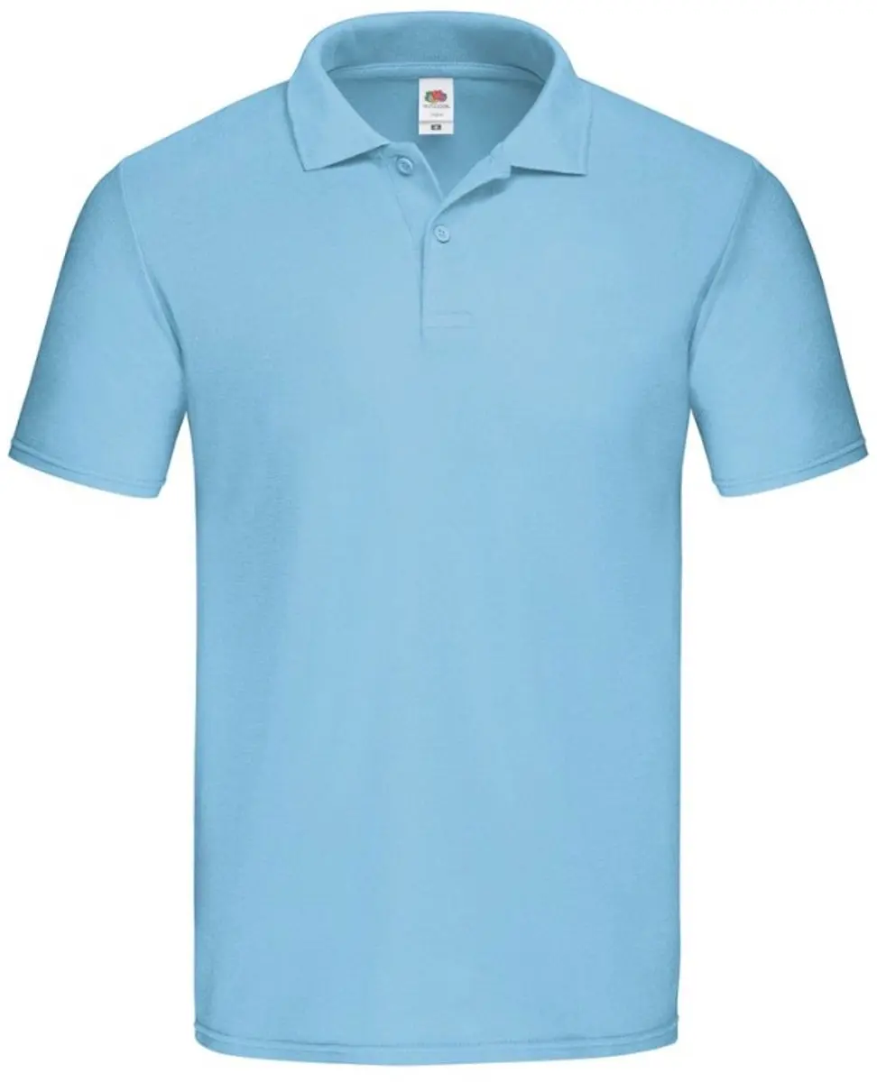 Fruit of the Loom Origineel Poloshirt Grijs - S