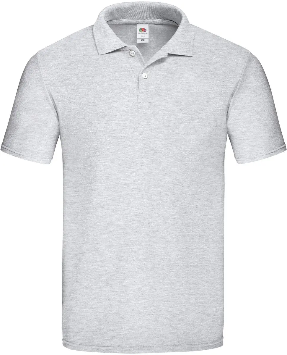 Fruit of the Loom Origineel Poloshirt Grijs