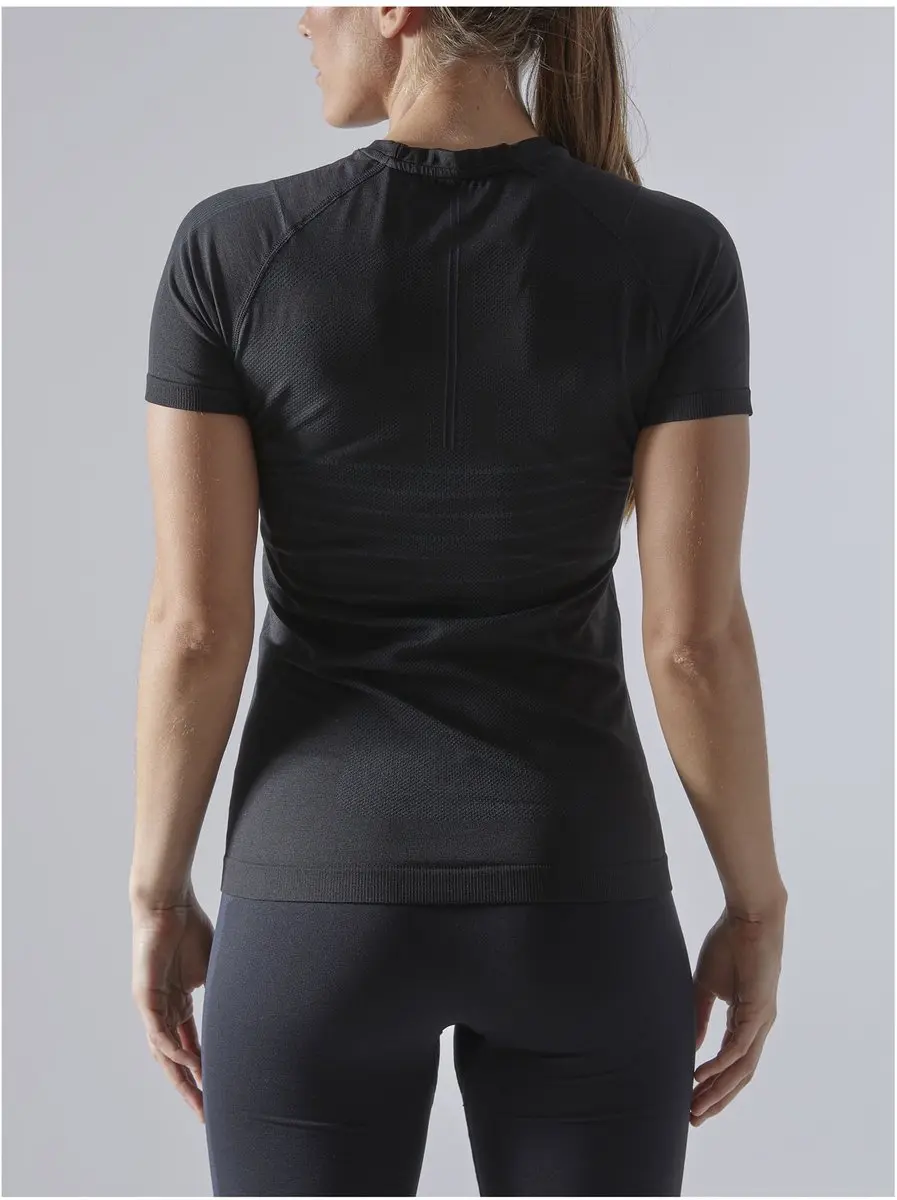 Craft Active Intensity Thermoshirt Dames - Maat L - Zwart
