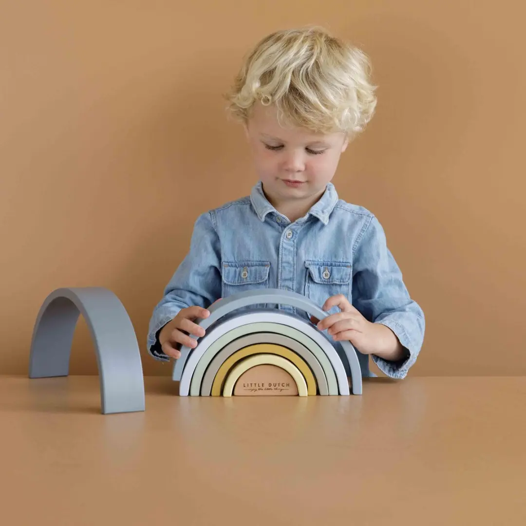 Little Dutch Regenboog - Blauw LD7034 - afbeelding 3 van 6