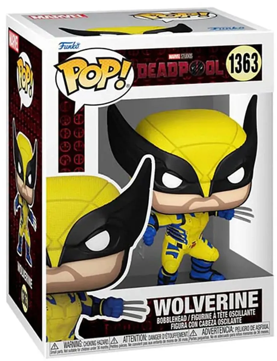 Funko Pop Marvel Deadpool 3 Wolverine #1363 - afbeelding 6 van 6