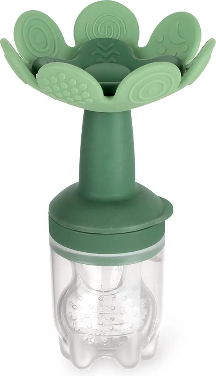 Haakaa Flower Fresh Food Feeder Fruitspeen Pea green -