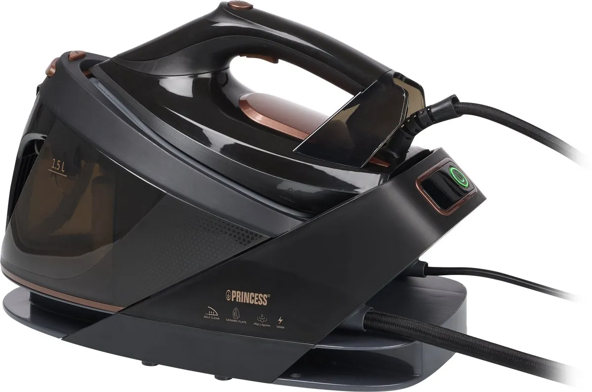 Princess 323091 Stoomgenerator 3000W - 1500ml - Zwart