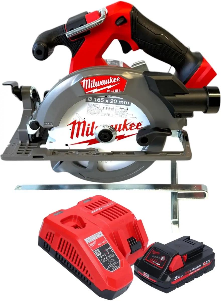 Milwaukee M18 FCS552-301 Accu-cirkelzaag 18 V 165 mm borstelloos + 1x oplaadbare