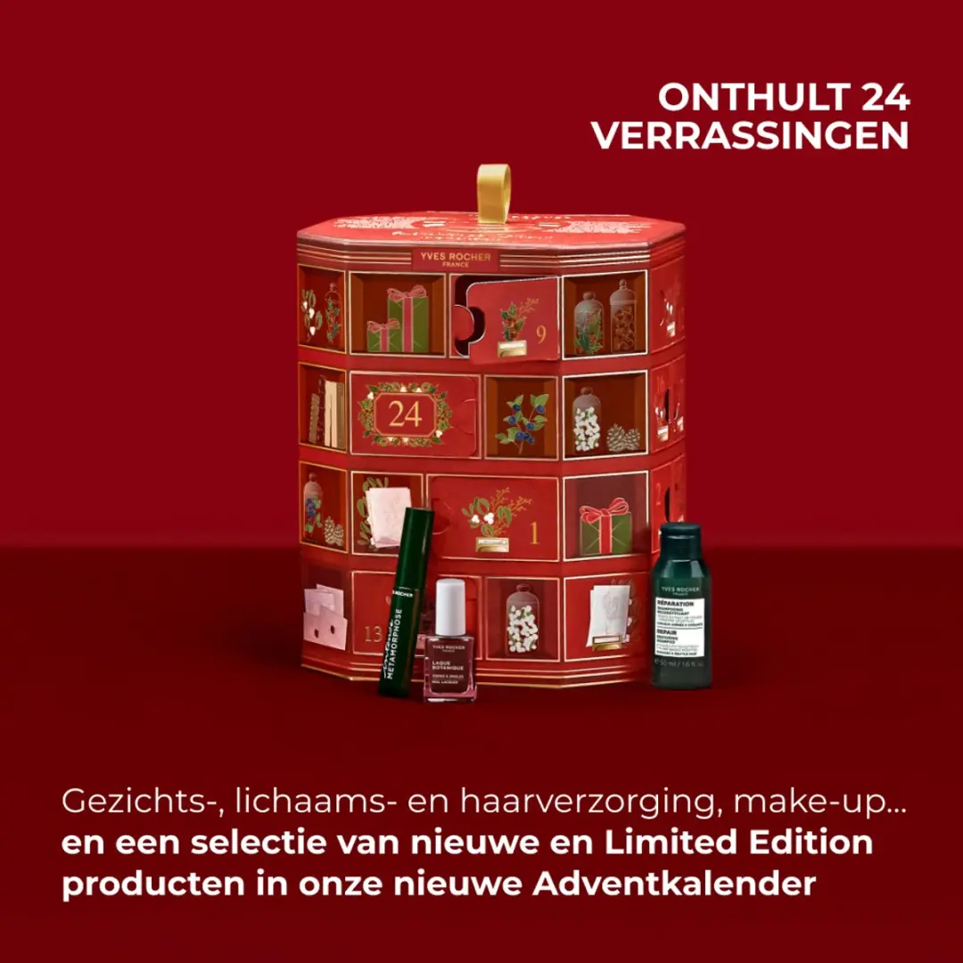 Yves Rocher Adventskalender Kersteditie - 24 Stuks Huidverzorging & Make-up - afbeelding 5 van 6