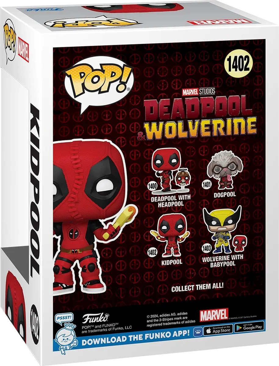 Funko Deadpool 3 Pop! Kidpool 82381 - Multicolor