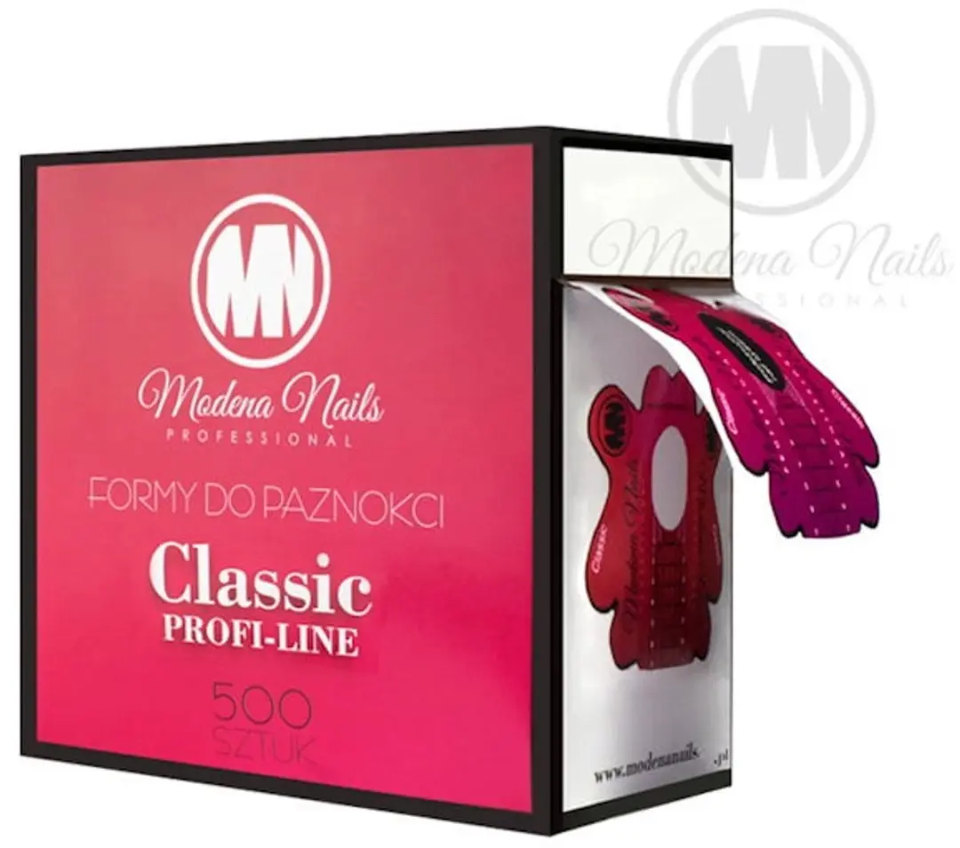 Modena Nails Nagel Sjablonen Classic Profi-Line 500 stuks