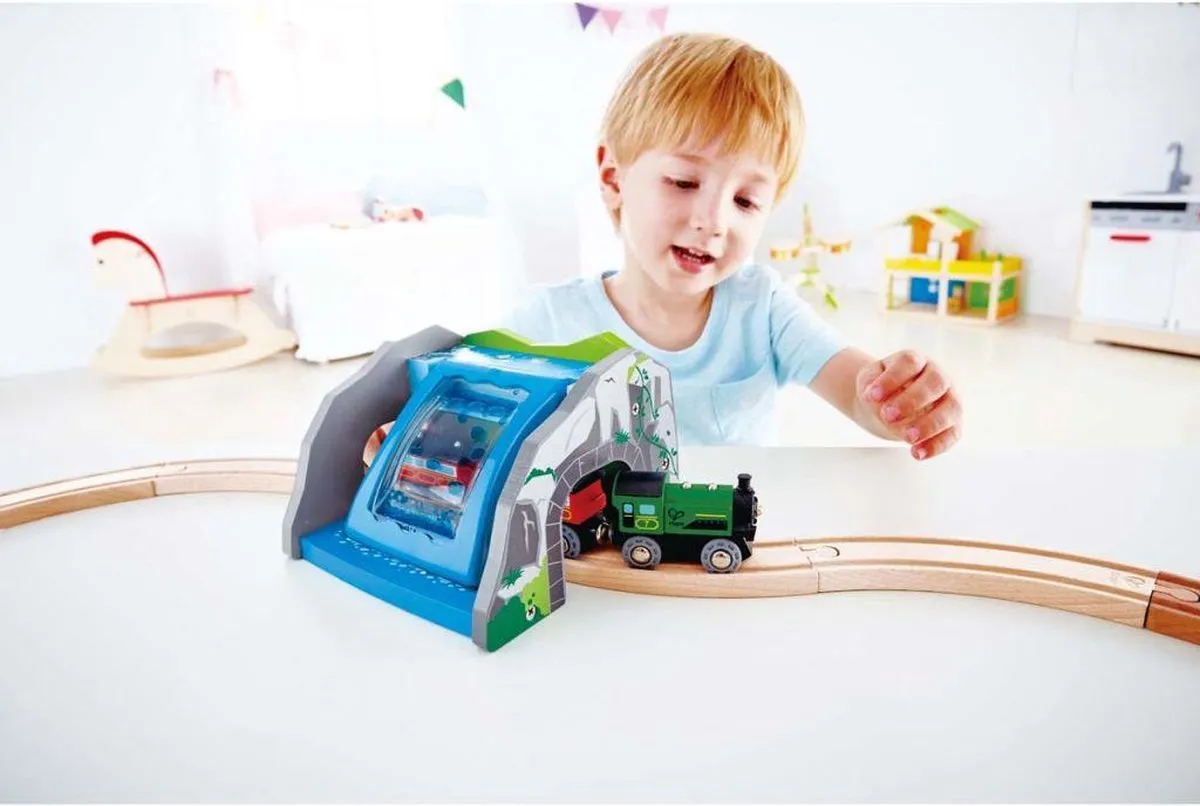 Hape Watervaltunnel E3716 - Blauw