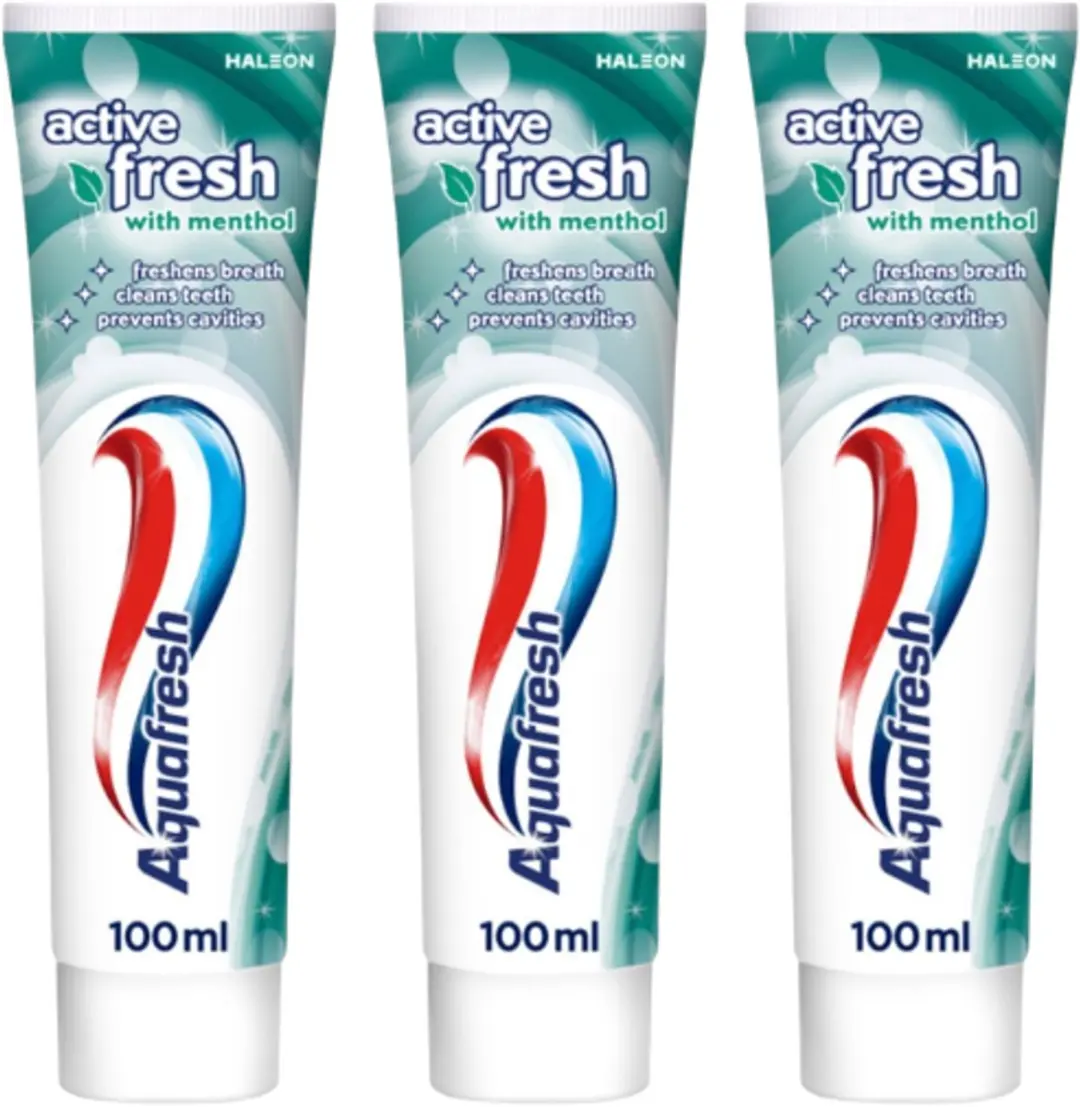 Aquafresh Active Fresh Tandpasta 3x100ml