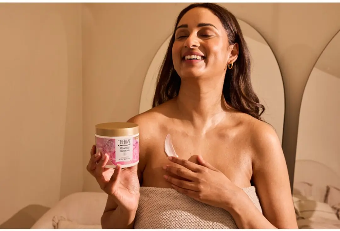 Therme Mindful Blossom Shimmer Body Butter