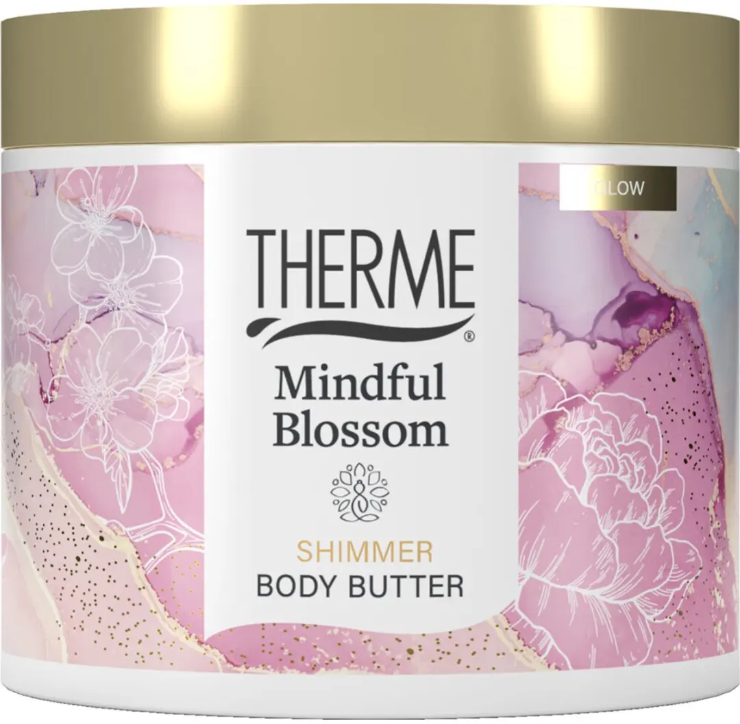 Therme Mindful Blossom Shimmer Body Butter - 6x225ml - afbeelding 2 van 5