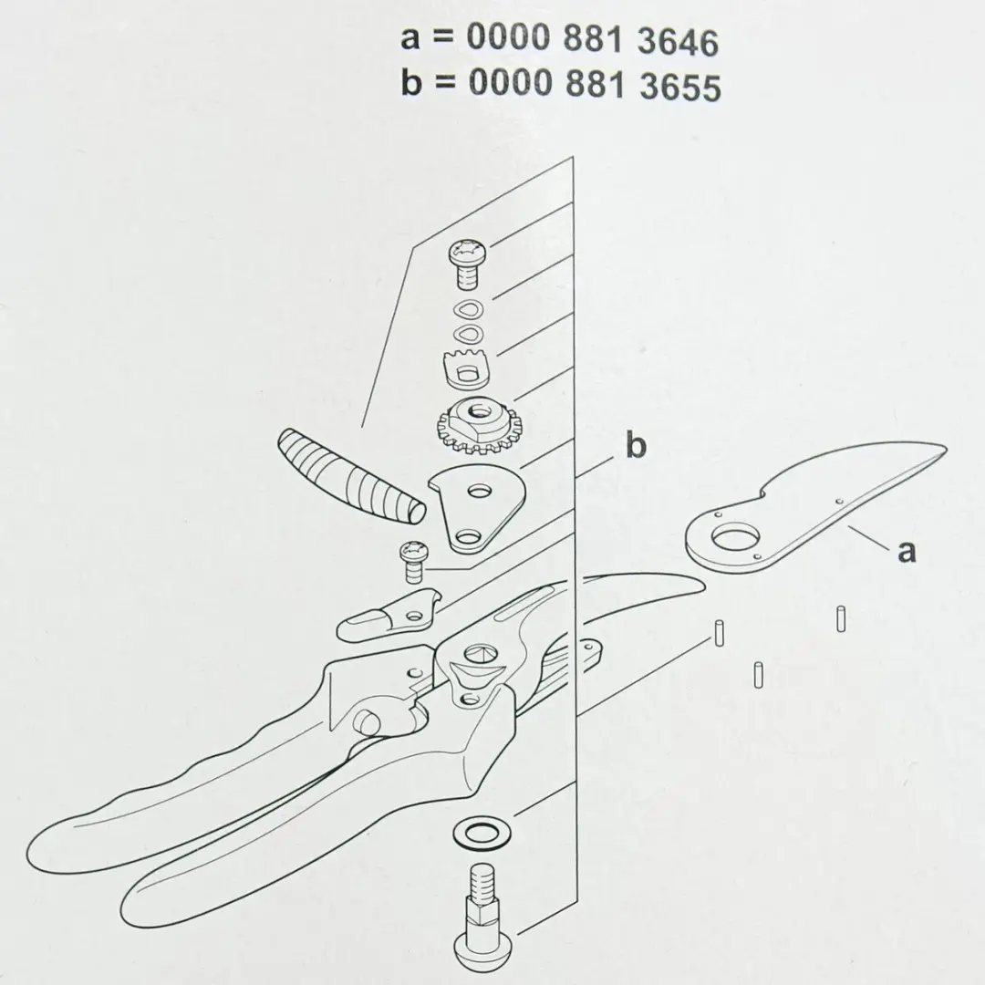 Stihl PG 30 Bypass Snoeischaar 22cm - afbeelding 2 van 5